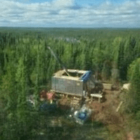 Drilling at Love Lake